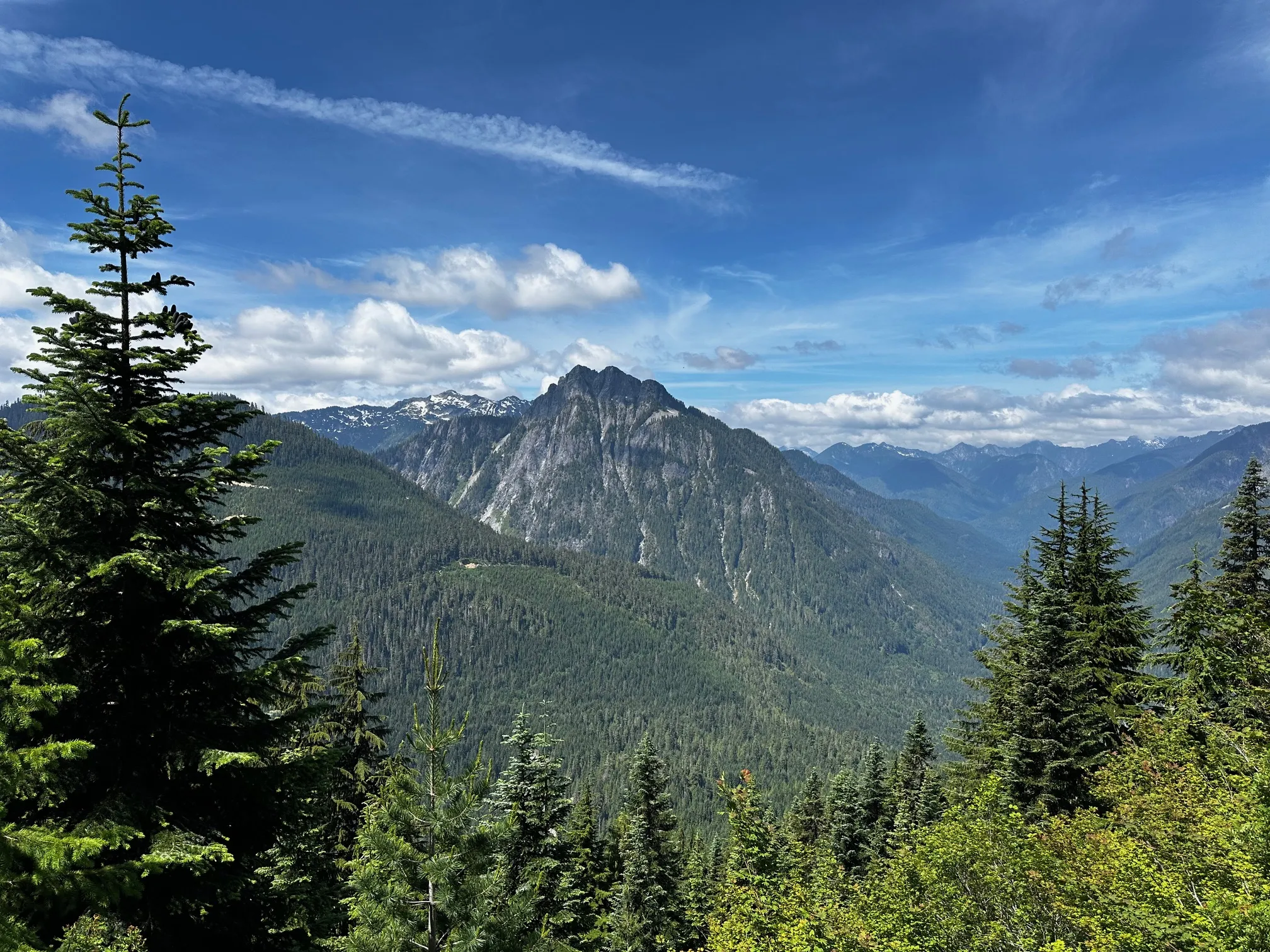 View from the trial near Frog Mountain